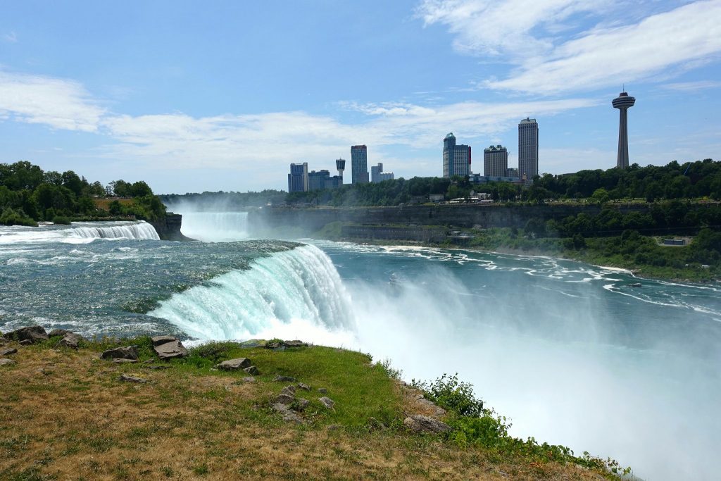 Niagara Falls American Falls Bridal Veil