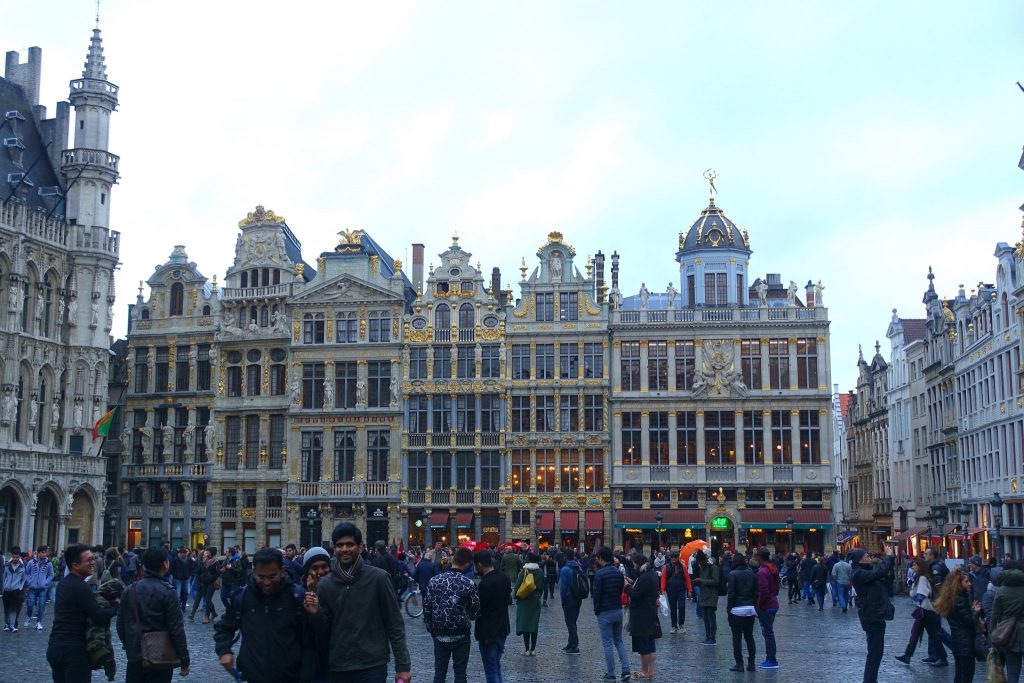 two days in Brussels grand place