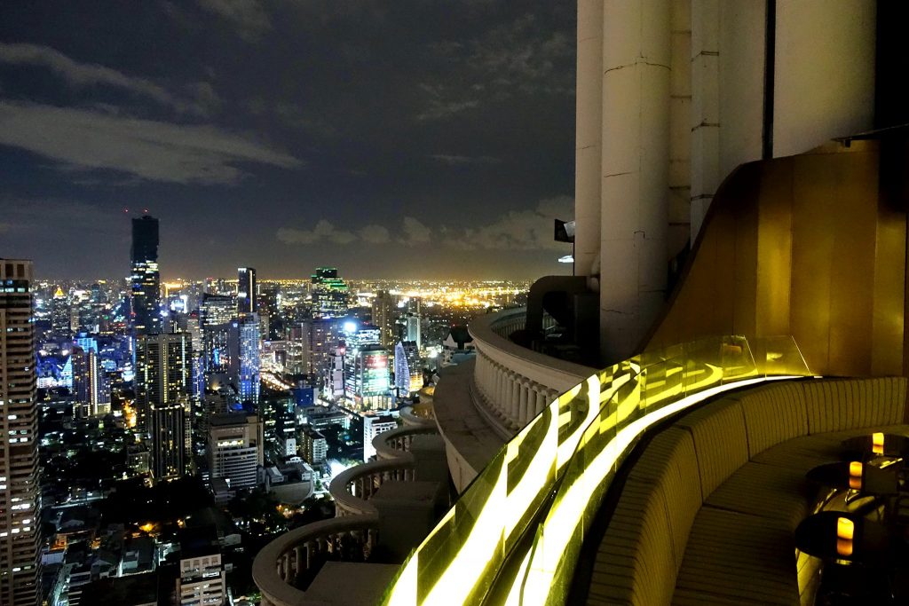 Lebua Sky Bar at night