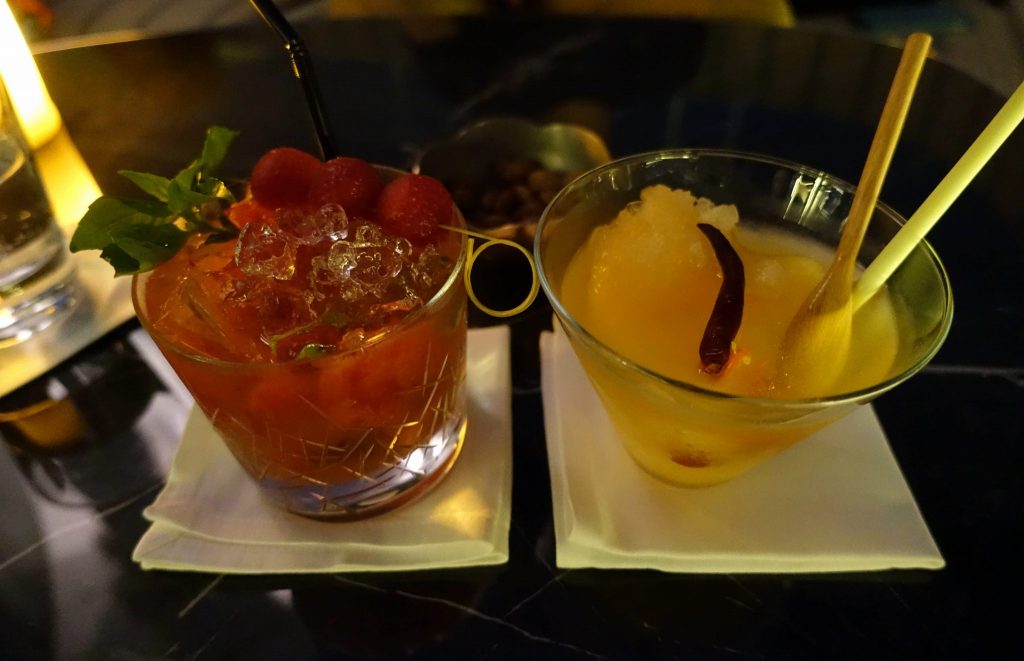 Lebua Sky Bar cocktails
