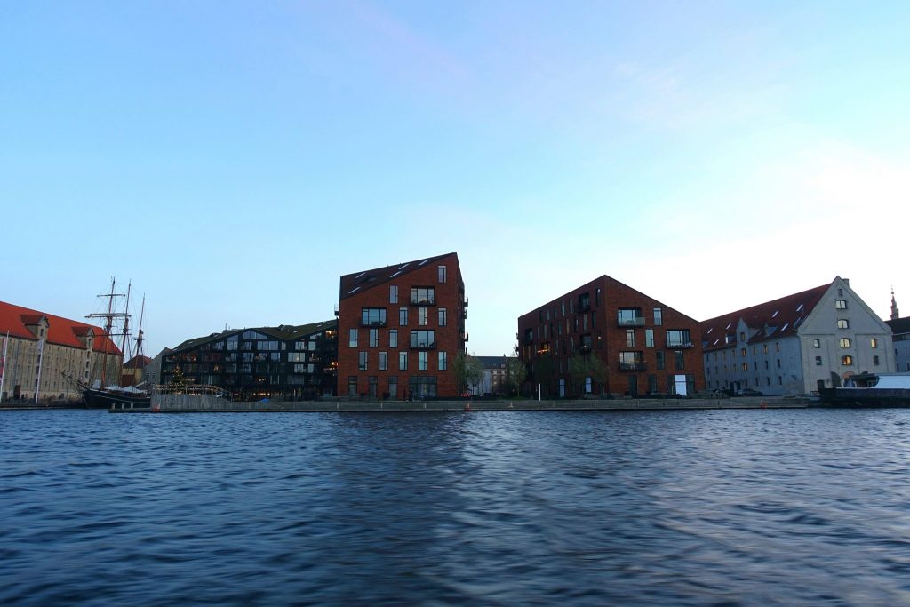 Christmas time in Copenhagen boat trip from Nyhavn