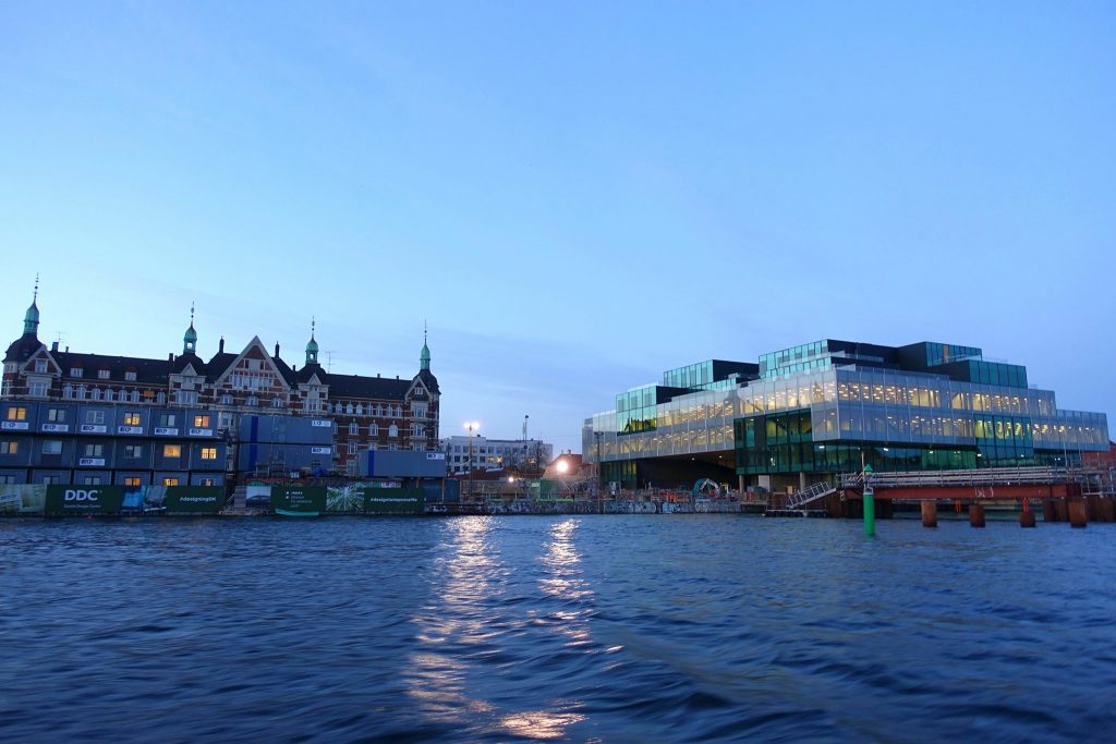 Christmas time in Copenhagen boat trip from Nyhavn