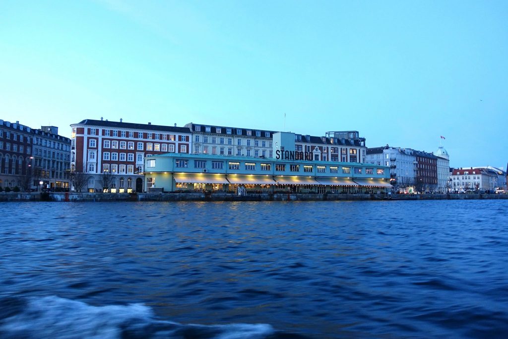 Christmas time in Copenhagen boat trip from Nyhavn