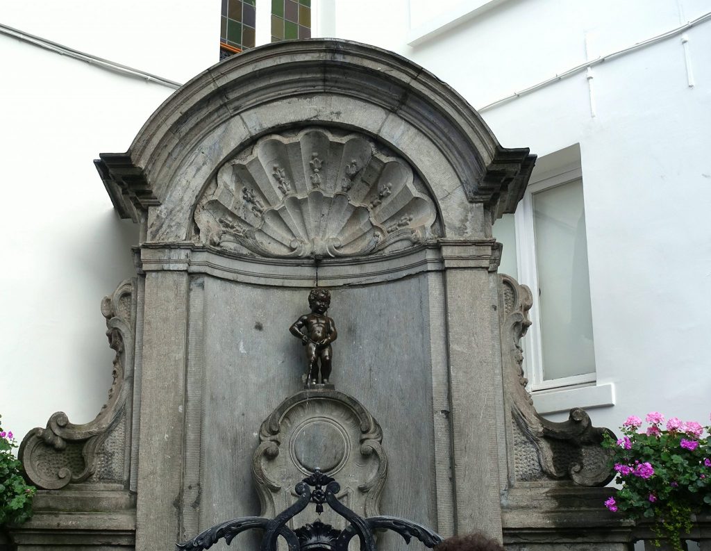 two days in Brussels Manneken Pis