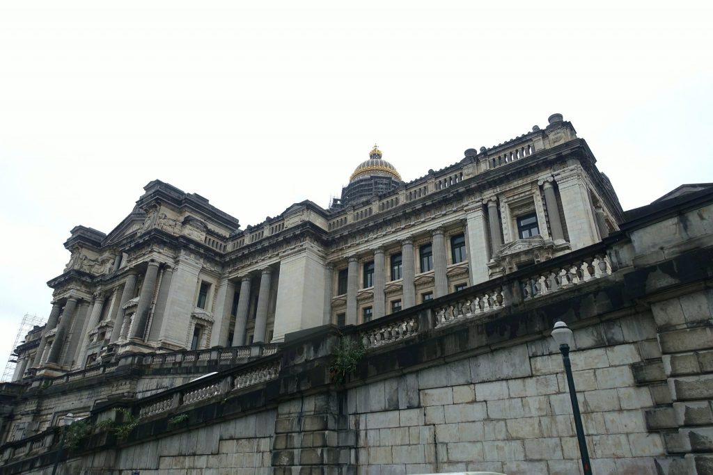 two days in Brussels Palais de Justice