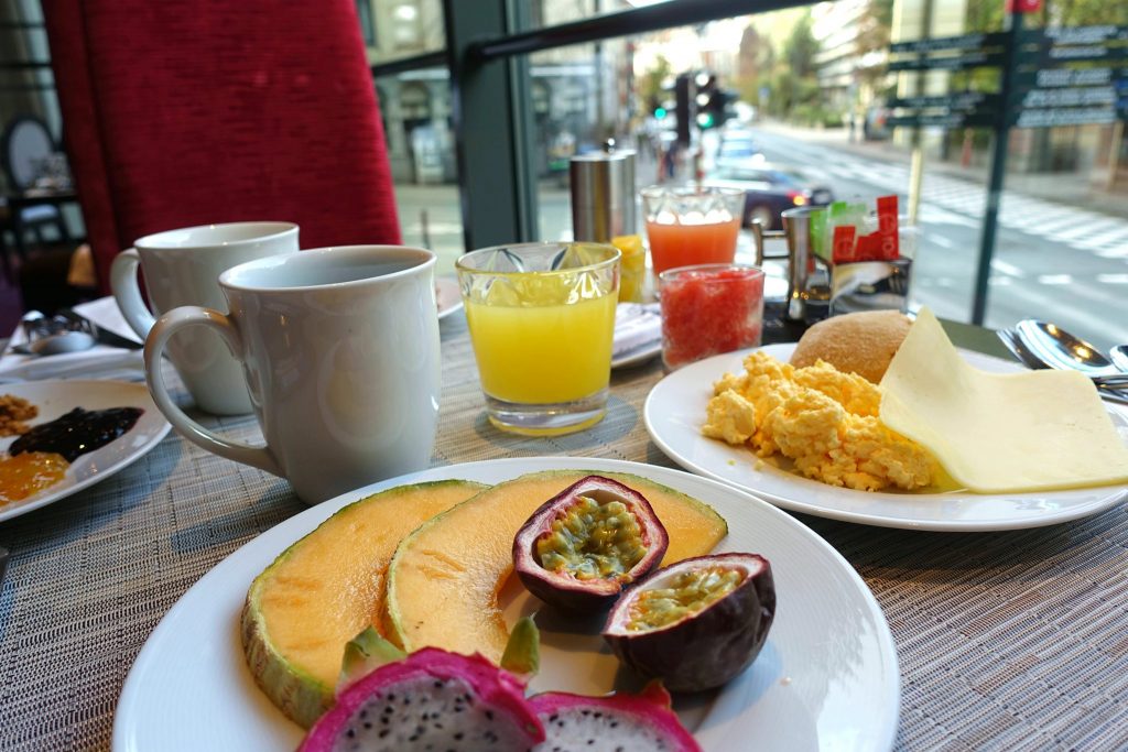 Sofitel L'Europe Brussels breakfast